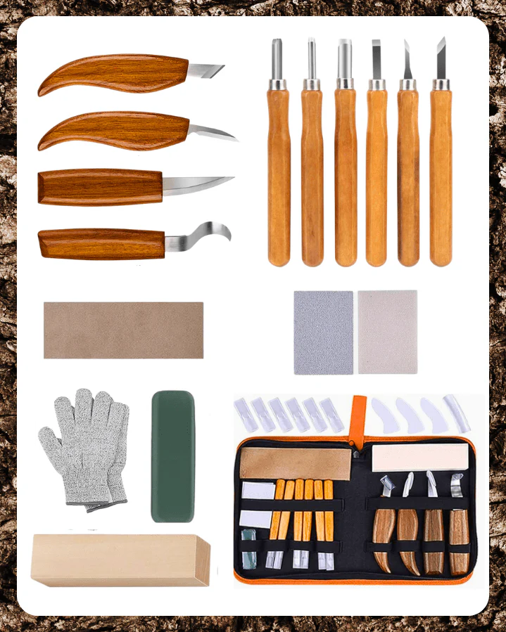 ALL IN 1 WOOD CARVING TOOLKIT