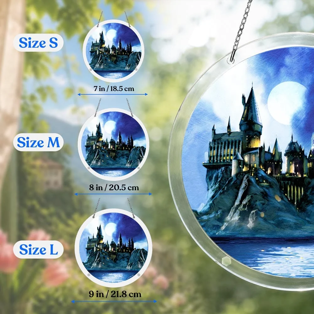 Acrylic Jigsaw Puzzle Suncatcher - Magical Hogwarts Castle - Image 3