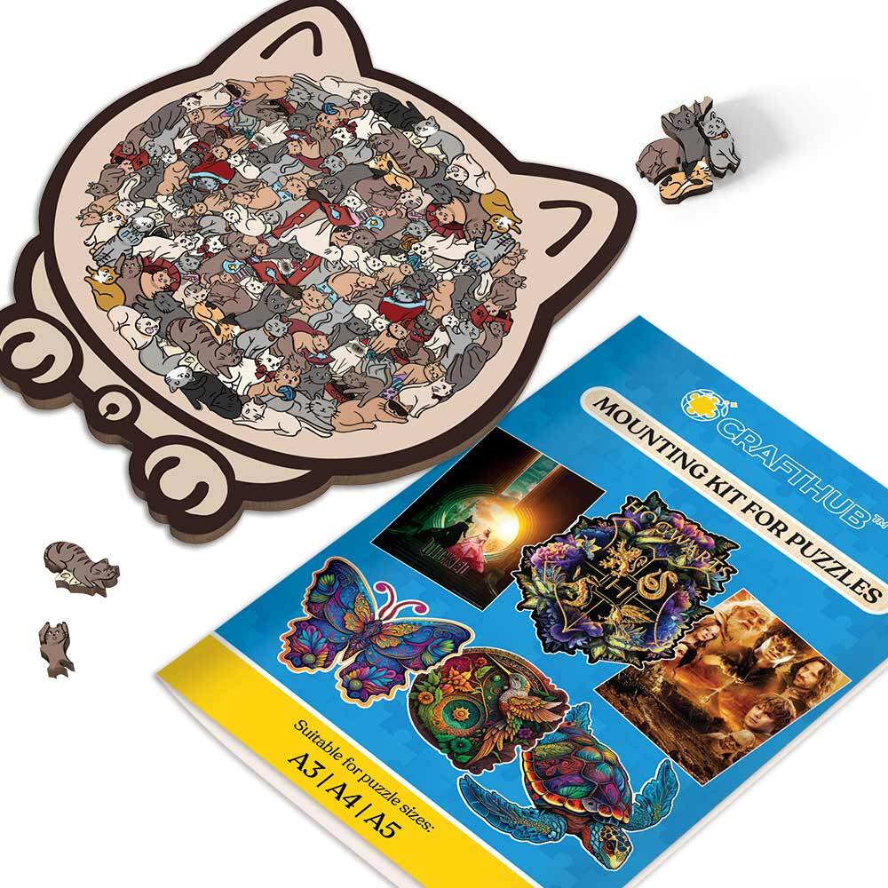 Cat Shaped - Jigsaw Puzzle - Image 5