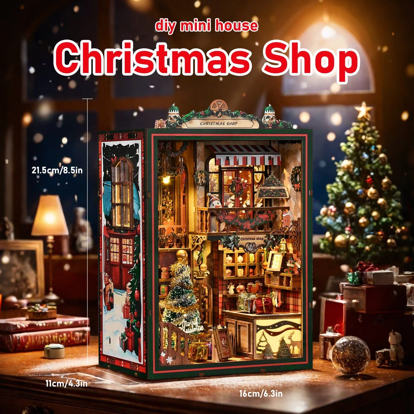 Christmas Shop - DIY Book Nook Kit - Image 5