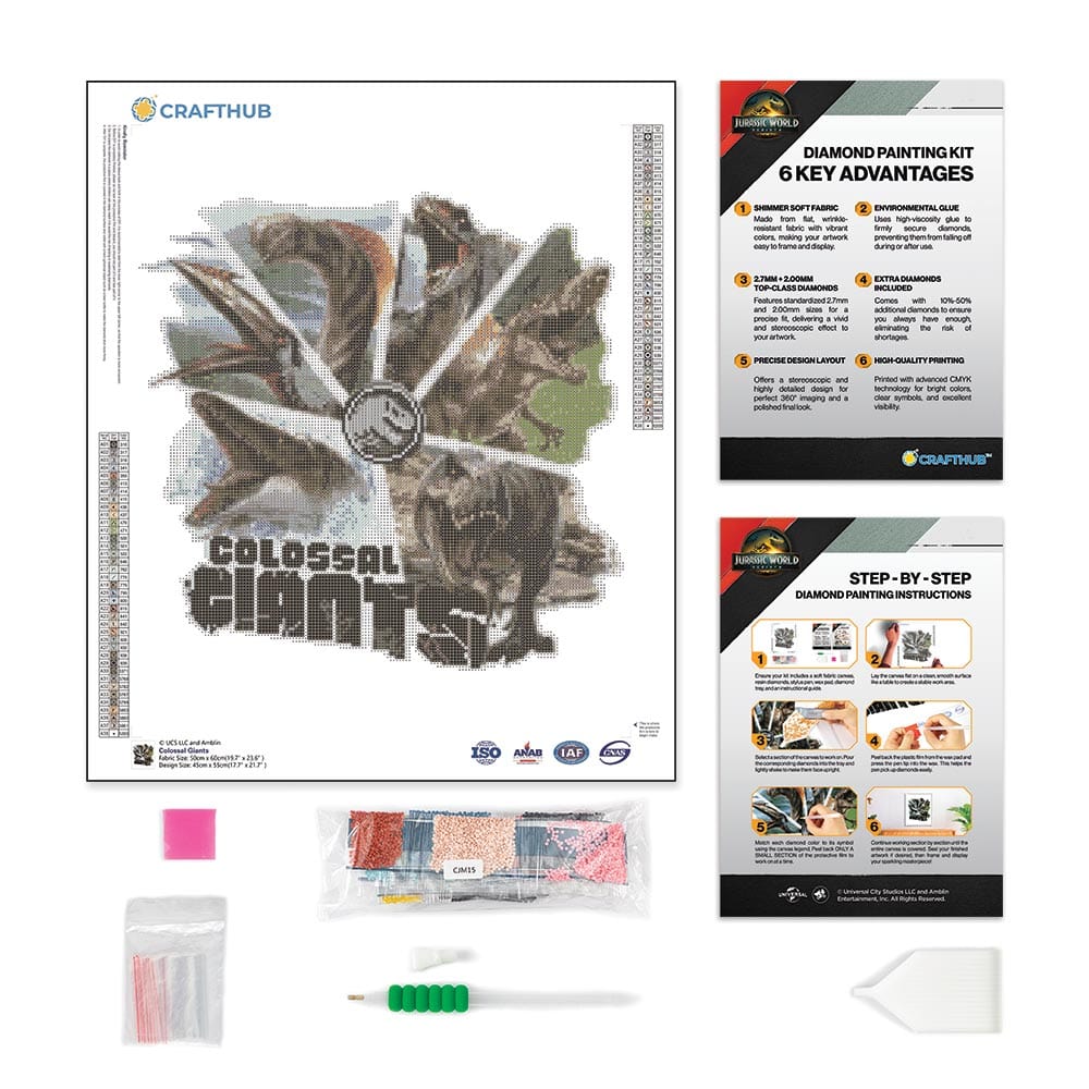 Colossal Giants - Diamond Painting Kit - Image 3