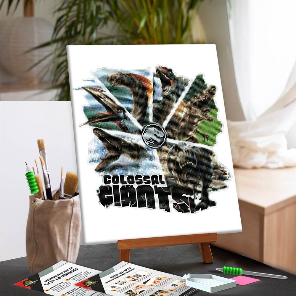 Colossal Giants - Diamond Painting Kit - Image 4