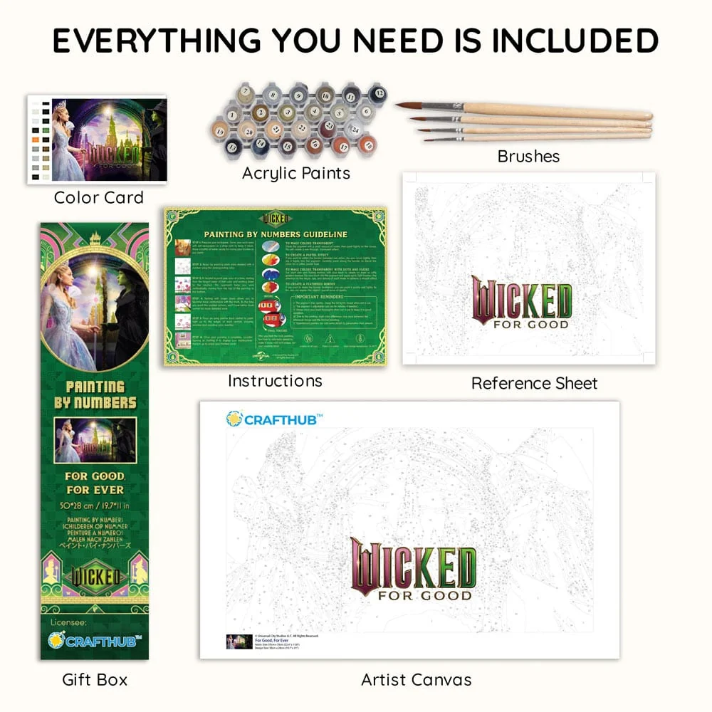 For Good, For Ever - Paint By Numbers Kit - Image 3