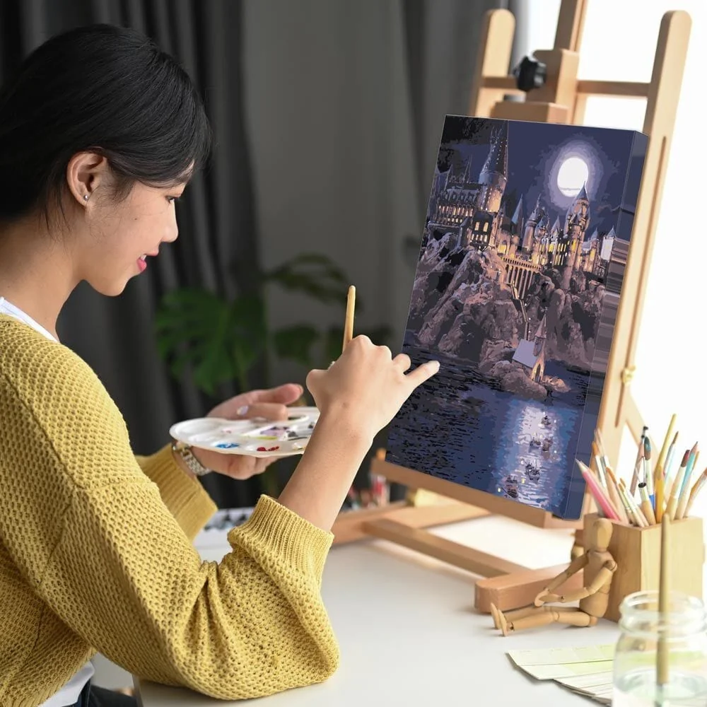Boats To Hogwarts - Paint By Numbers Kit - Image 6