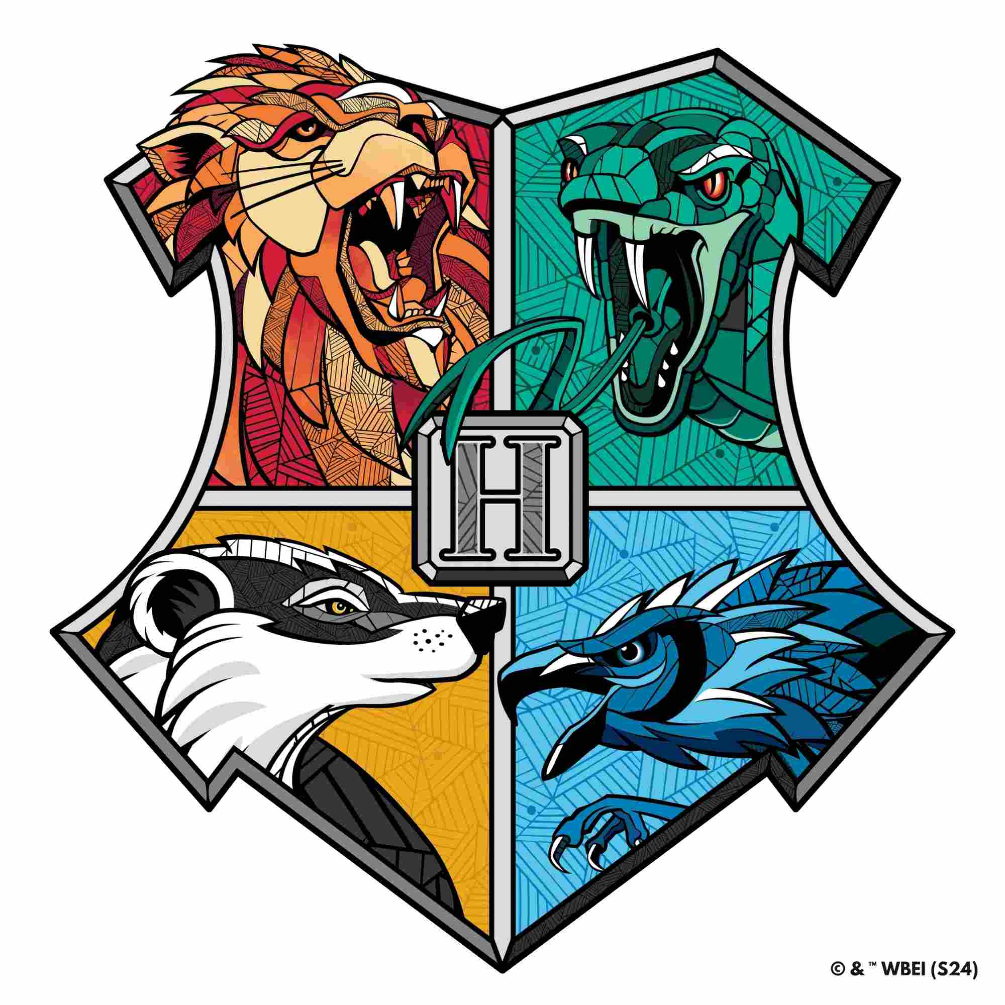 Harry Potter - Hogwarts House Prides Wooden Jigsaw Puzzle - Image 4