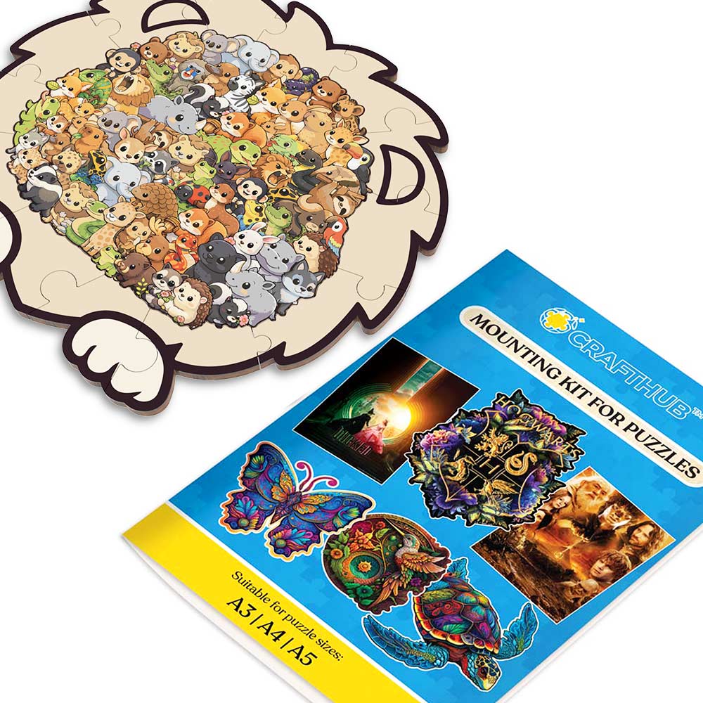 Jungle Life - Wooden Jigsaw Puzzle - Image 5