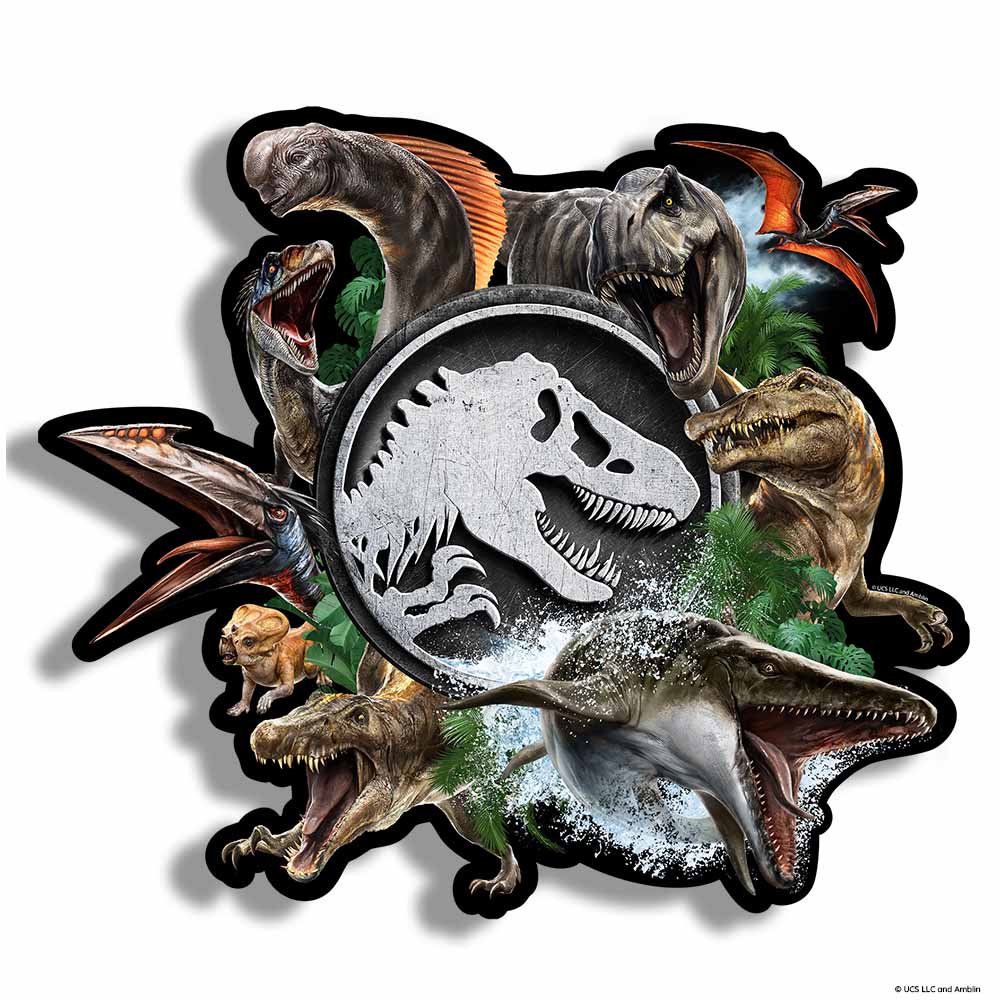 Jurassic Icons - Wooden Jigsaw Puzzle - Image 3