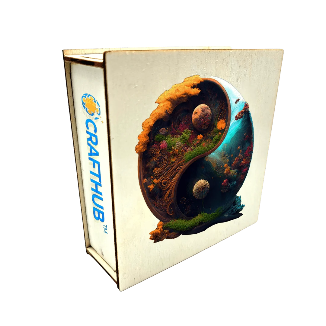 Mystic Twin Realm Wonders - Jigsaw Puzzle - Image 3