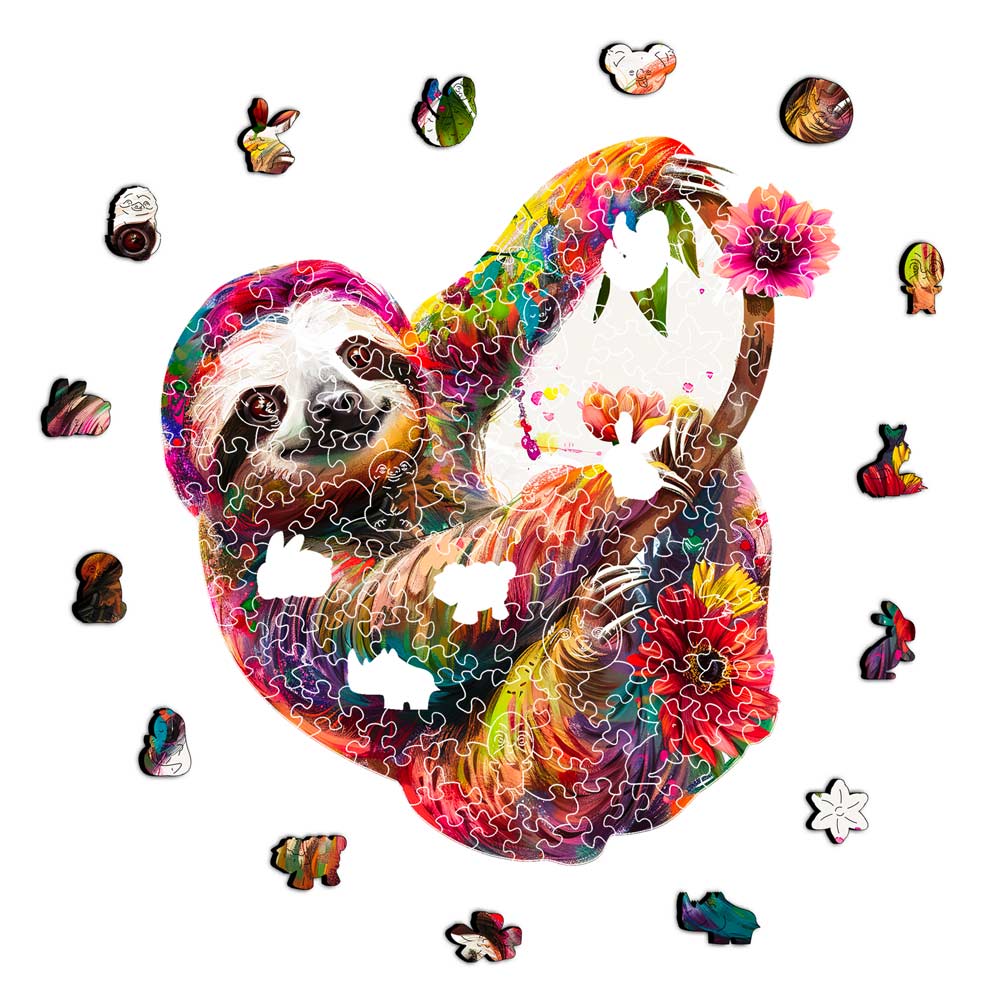 Sloth - Jigsaw Puzzle - Image 2