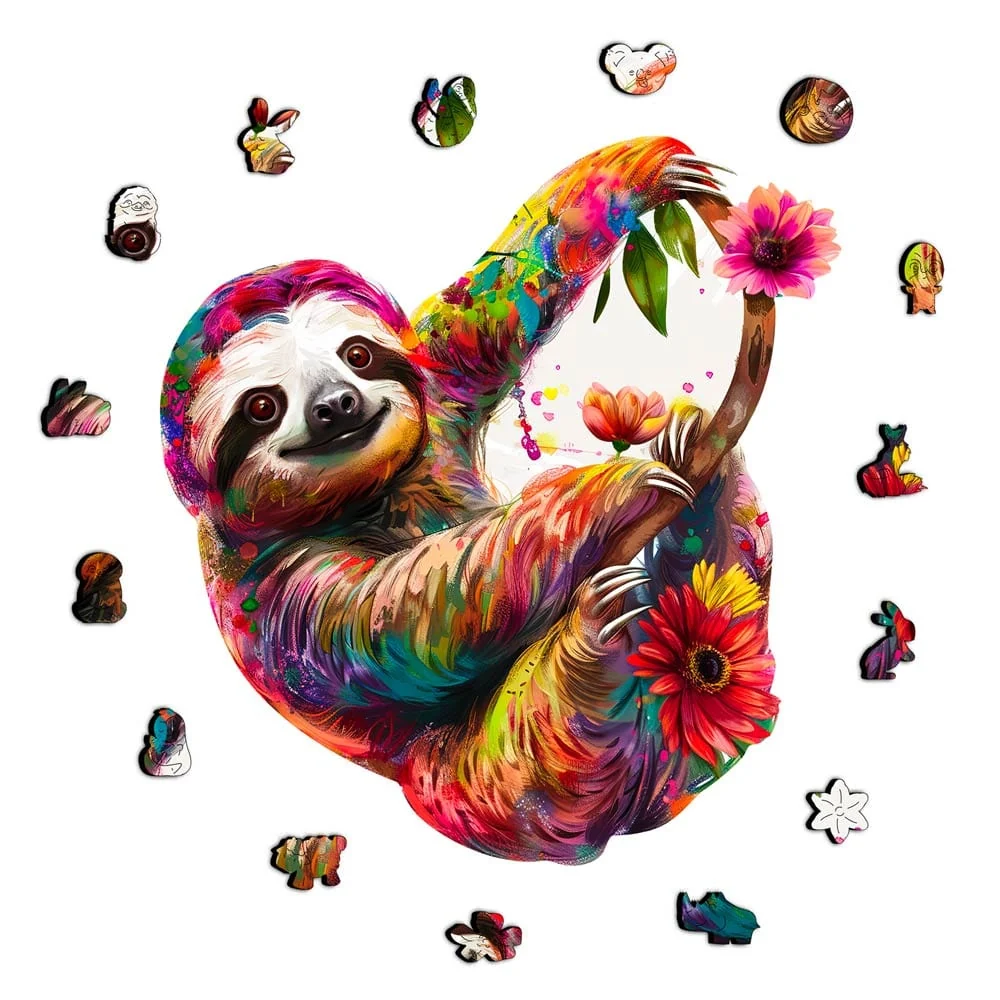 Sloth - Jigsaw Puzzle - Image 3