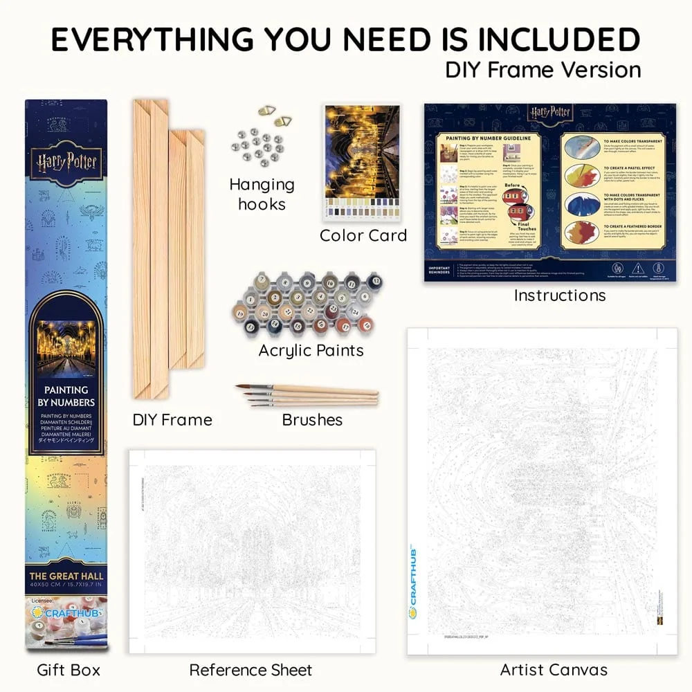 The Great Hall - Paint By Numbers Kit - Image 7